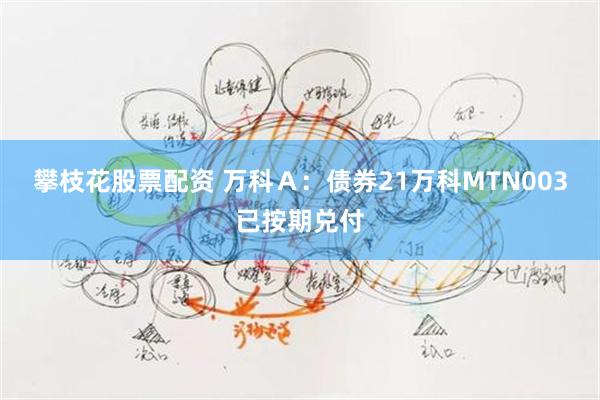 攀枝花股票配资 万科Ａ：债券21万科MTN003已按期兑付